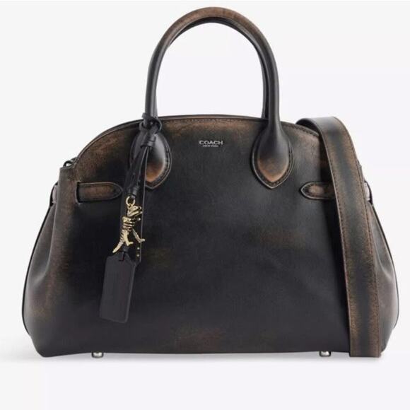 COACH loved Leather Shoulder Bag - Picture 1 of 3